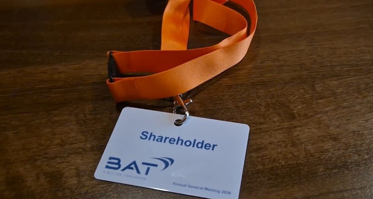 BAT branded lanyard